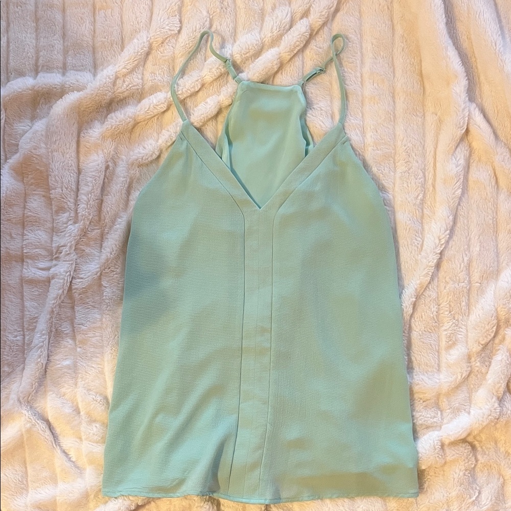 Mint Green Women's Racerback blouse tank Top